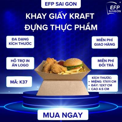 KHAY GIẤY ĐỰNG GÀ RÁN & ĐỒ ĂN NHANH